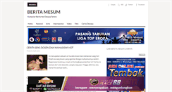 Desktop Screenshot of beritamesum.com